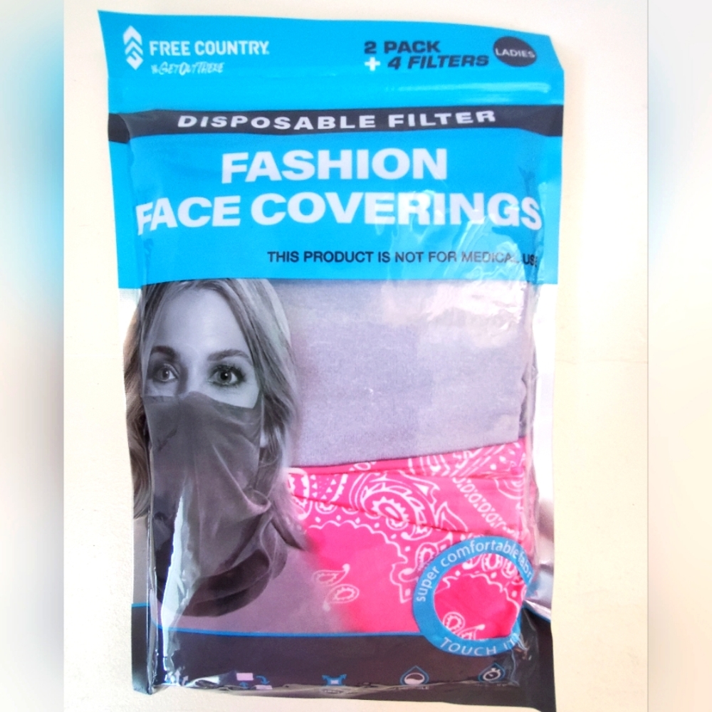 2 Fashion Face Coverings